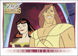 Xena & Hercules The Animated Adventures P1 Promo Card