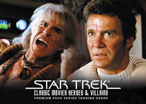 Star Trek Movies Heroes & Villains P1 Promo Card