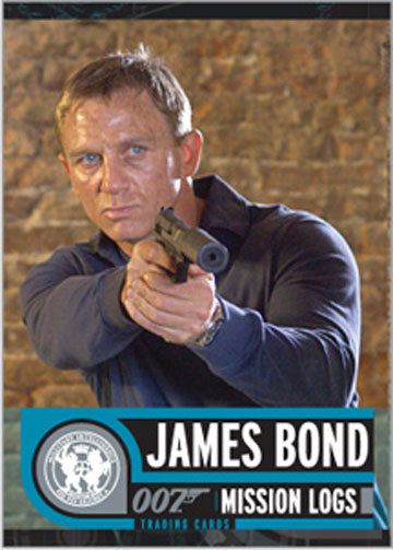 James Bond Mission Logs P1 Promo Card