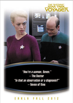 Quotable Star Trek Voyager P1 Promo Card