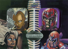 Marvel Vibranium Manufactured Patch Chase Card P2-20 Storm & Magneto