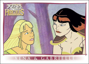 Xena & Hercules The Animated Adventures P2 Promo Card