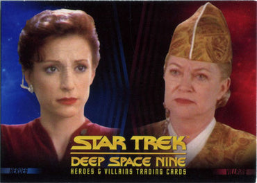 Star Trek DS9 Heroes & Villains P2 Promo Card NSU Exclusive