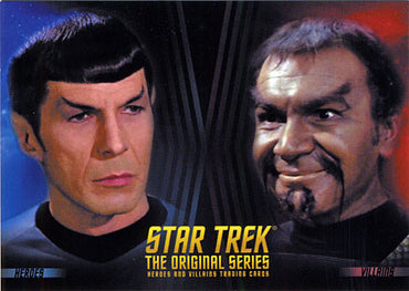Star Trek TOS Heroes & Villains P2 Promo Card NSU