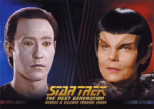 Star Trek TNG Heroes & Villains Promo Card P2