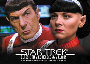 Star Trek Movies Heroes & Villains P2 Promo Card