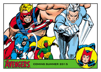 Marvel Avengers Silver Age P3 Promo Card Philly