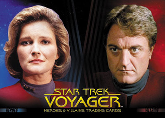 Star Trek Voyager Heroes & Villains P3 Promo Card Philly