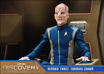 Star Trek Discovery Season 3 Trading Card Binder Album with P3 Promo