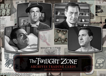 Twilight Zone 2020 Archives Trading Card Binder with P3 Promo