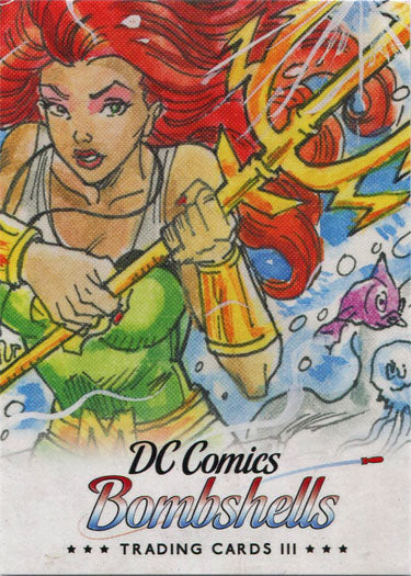 DC Comics Bombshells Series 3 P4 Promo Card NSU