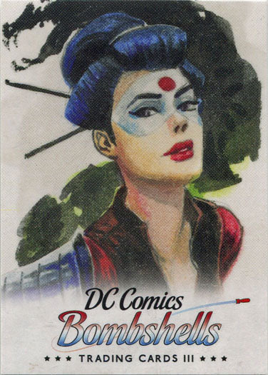 DC Comics Bombshells Series 3 P5 Promo Card NSU