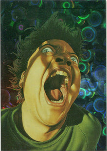 Jim Warren 2 More Beyond Bizarre 1994 Prism Chase Card P6 Maniac