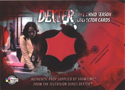 Dexter Season 3 D3-P9 Forensic Science Lab File Folder Prop Card