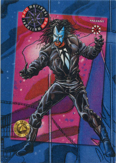 Valiant Era Series 1 Pyramid Promotional Art Card PA4 Shadowman
