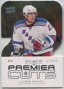 Upper Deck Black Diamond Hockey 2008-09 Premier Cuts Card PDC24 Chris Drury