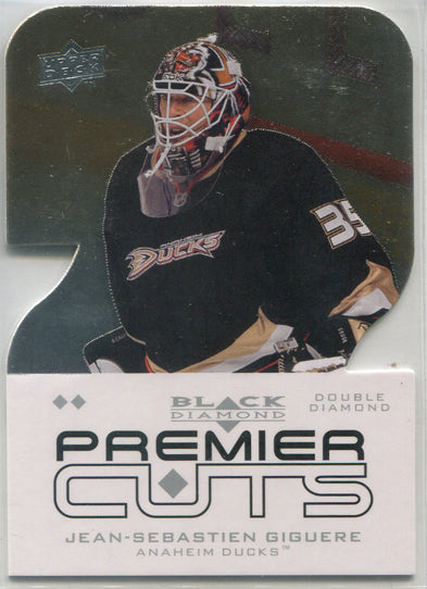 Upper Deck Black Diamond Hockey 2008-09 Premier Cuts Card PDC30 J-S Giguere