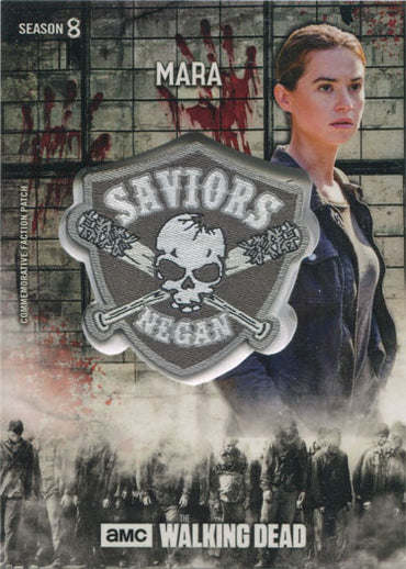Walking Dead Season 8 Faction Patch Card PR-SM Mara