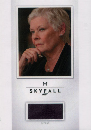 James Bond 007 Classics Costume Card PR10 Judi Dench as M 165/200