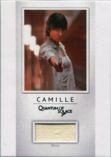 James Bond Archives 2017 Final Relic Costume Card PR25 Camilles Shirt #146/200