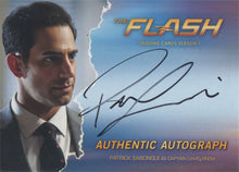 Flash Season 1 Autograph Card PS Patrick Sabongui as Captain David Singh