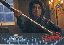 Marvel Agents of SHIELD Compendium Plot Thickens Chase Card PT-1 Melinda May