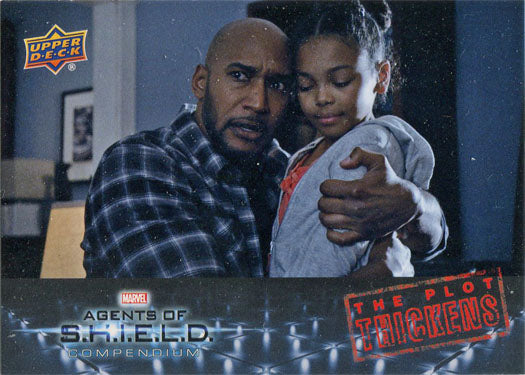 Marvel Agents of SHIELD Compendium Plot Thickens Chase Card PT-8 Al Mackenzie