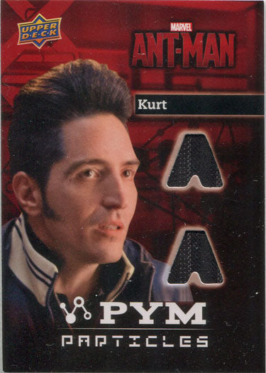 Marvel Ant-Man Memorabilia Costume Card PT-KV David Dastmalchian as Kurt