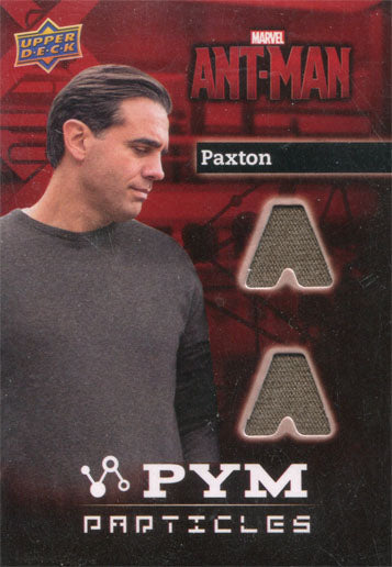 Marvel Ant-Man Memorabilia Costume Card PT-PV Bobby Cannavale as Paxton