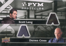 Marvel Ant-Man Dual Memorabilia Costume Card PT2-CL Scott Lang and Darren Cross