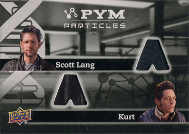 Marvel Ant-Man Dual Memorabilia Costume Card PT2-LL Scott Lang and Kurt
