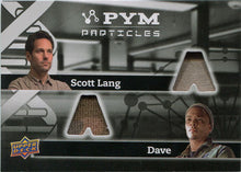 Marvel Ant-Man Dual Memorabilia Costume Card PT2-SD Scott Lang and Dave