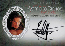 Vampire Diaries Season 4 Autograph Card PTE Paul Telfer as Alexander