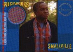 Smallville Season 3 PW4 Sam Jones Pieceworks Costume Card