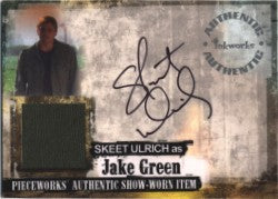 Jericho Season 1 PWA1 Skeet Ulrich Autograph Pieceworks Card