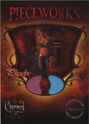 Charmed Connections PWC3 Alyssa Milano as Phoebe Pieceworks Costume Card