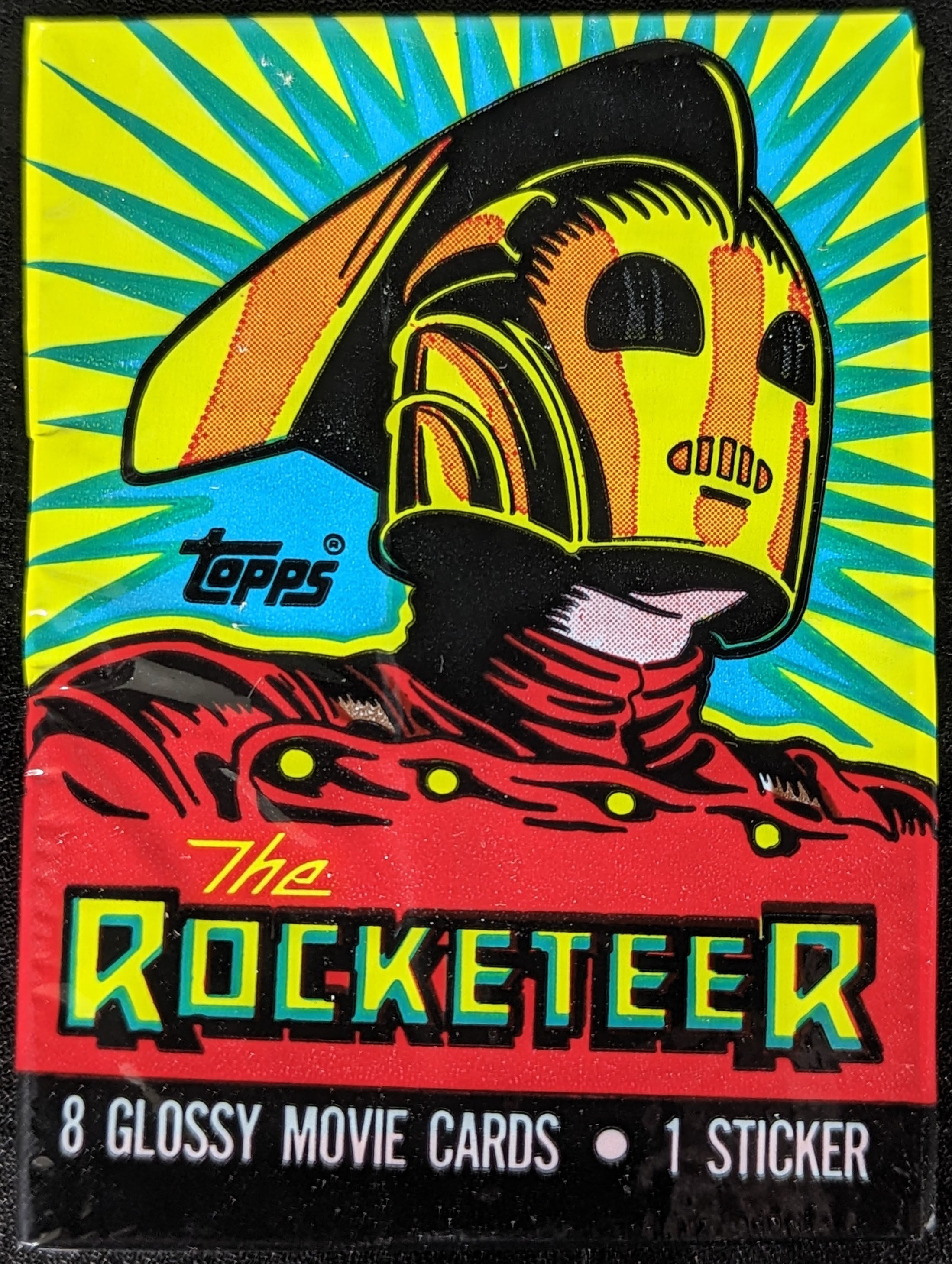 Topps 1991 Rocketeer Movie Trading Card Pack