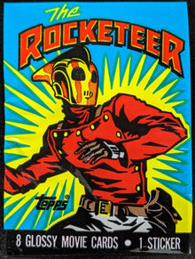 Topps 1991 Rocketeer Movie Trading Card Pack