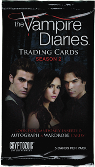 Vampire Diaries Season Two Factory Sealed Card Pack