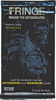 Fringe Seasons Three & Four Factory Sealed Pack of 5 Cards