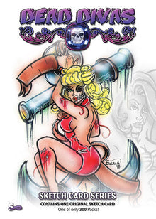 Dead Divas 5finity 2018 Factory Sealed Sketch Card Pack