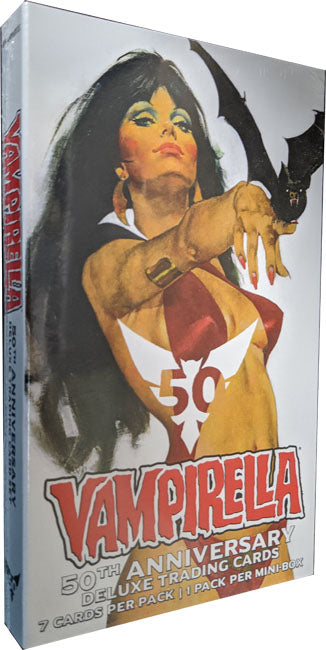 Vampirella 50th Anniversary Deluxe Ultra Premium Trading Card Pack