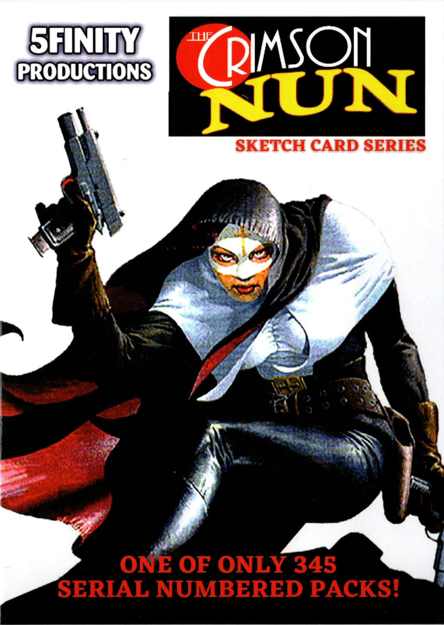 2022 5finity Ben Dunn's Crimson Nun Sketch Card Pack