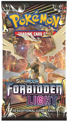 Pokemon Sun & Moon Forbidden Light Factory Sealed Booster Pack