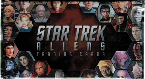 Star Trek Aliens Factory Sealed Pack with 5 Cards