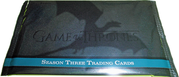Game of Thrones Season Three Factory Sealed Pack of 5 Cards