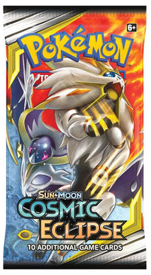 Pokemon Sun & Moon Cosmic Eclipse Factory Sealed Booster Pack