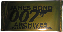 James Bond Archives 2014 Factory Sealed Trading Card Pack of 6 Cards