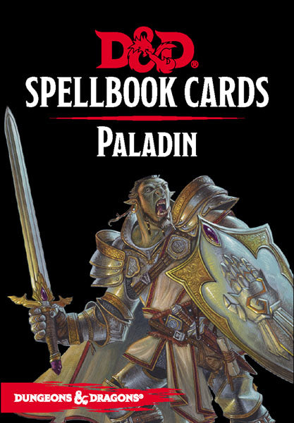 D&D Spellbook Cards: Paladin