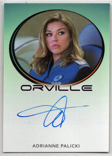 Orville Archives Autograph Card Adrianne Palicki as Cmdr. Kelly Grayson (Bordered)